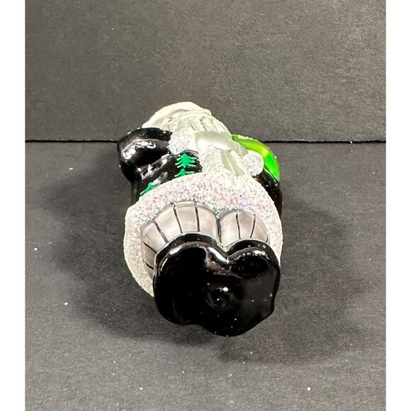 Christopher Radko Santa Claus Ornament Elfin Evening Black Coat with Tree‎ - Picture 12 of 16